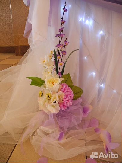 Цветы для свадьбы искусственные