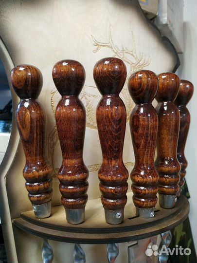 Подарочный щит с шампурами