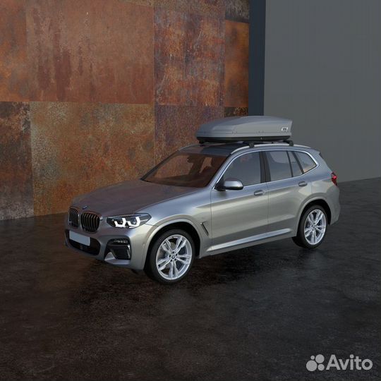 Автобокс Nobu Drive 430 серый