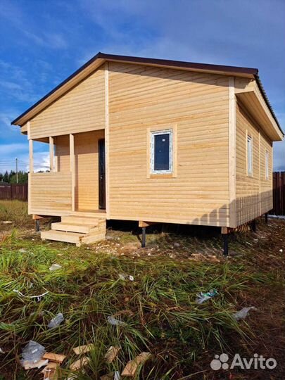 Дом каркасный 6*6