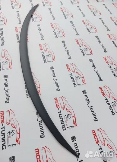 Спойлер на Mercedes S-Coupe c217 (Черный мат)