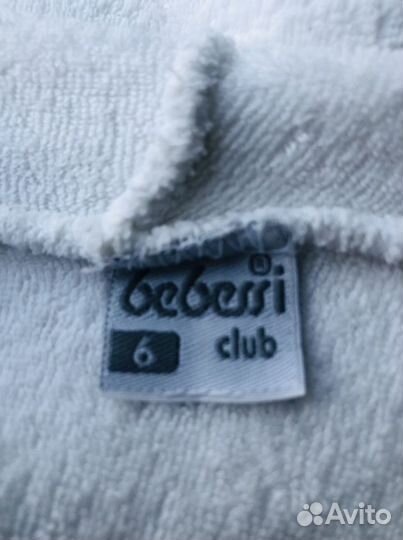 Махровый халат р. 5-6