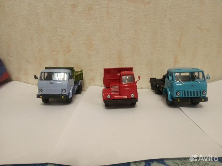 Модель 1:43 маз 503б, 510 и 515
