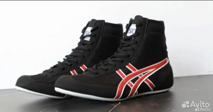 Борцовки Asics Tiger черно-красный (40)