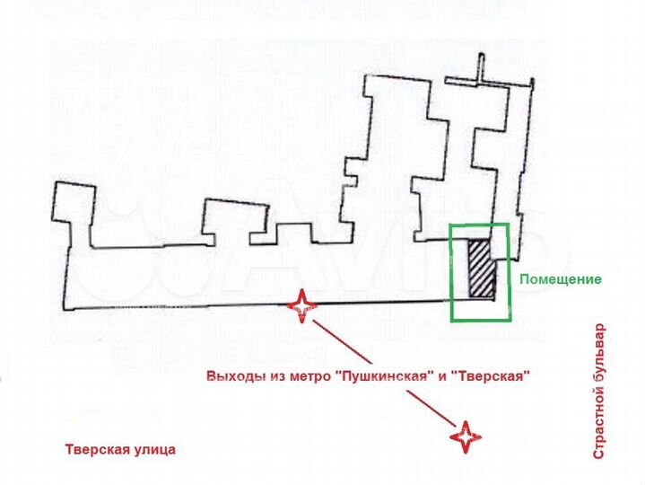 Продам торговое помещение, 60 м²