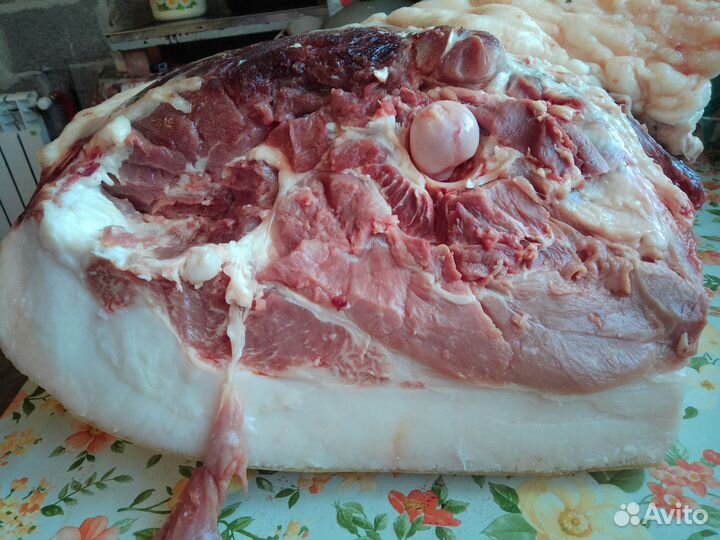 Свинина деревенская, мясо свинина