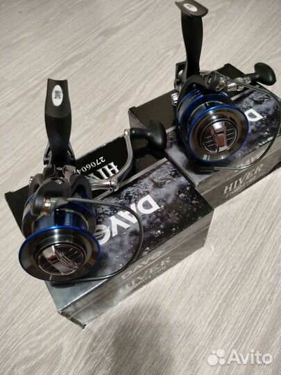 Катушка рыболовная карповая Hiver6000 байтранер