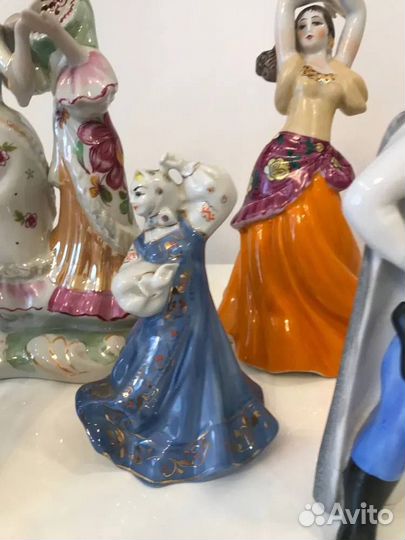 Фарфоровые статуэтки СССР