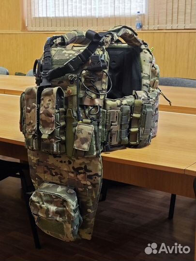 Бронежилет,плитник-медведь. Комплект бронежилета