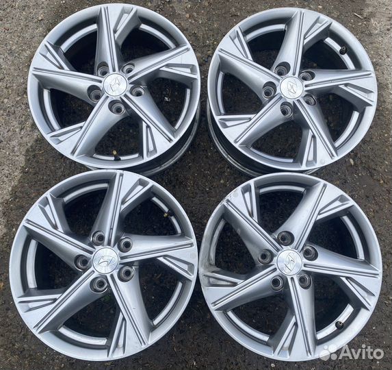 Литые диски Hyundai r16 5x114,3
