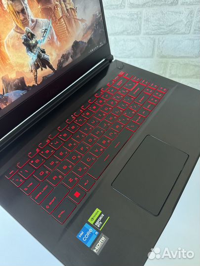 MSI Thin GF63 i5-12450H/16/512/RTX 4050 6Gb