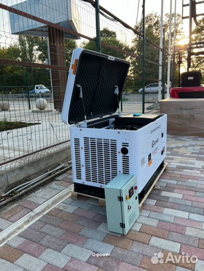 Дизельный генератор 13 кВт g-power DG15000S однофа