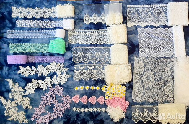 Вышивка, кружева, шантильи