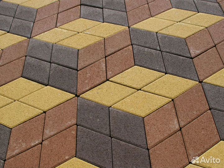 Брусчатка ромб колормикс