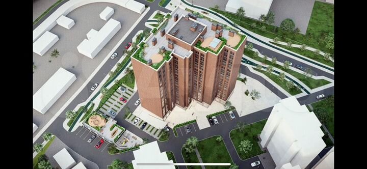 1-к. квартира, 47,8 м², 2/14 эт.