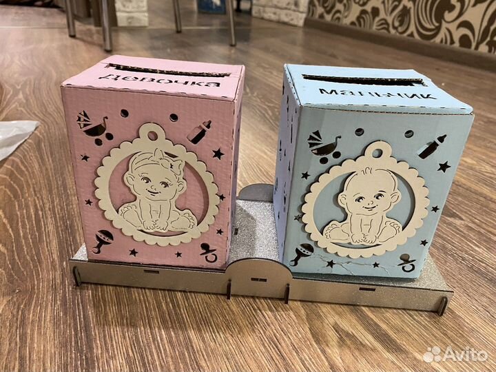 Коробка мальчик девочка свадебные аксессуары