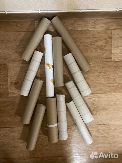 Втулки картонные для поделок