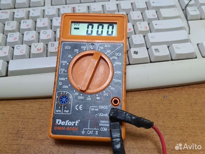 Мультиметр defort dmm-600n
