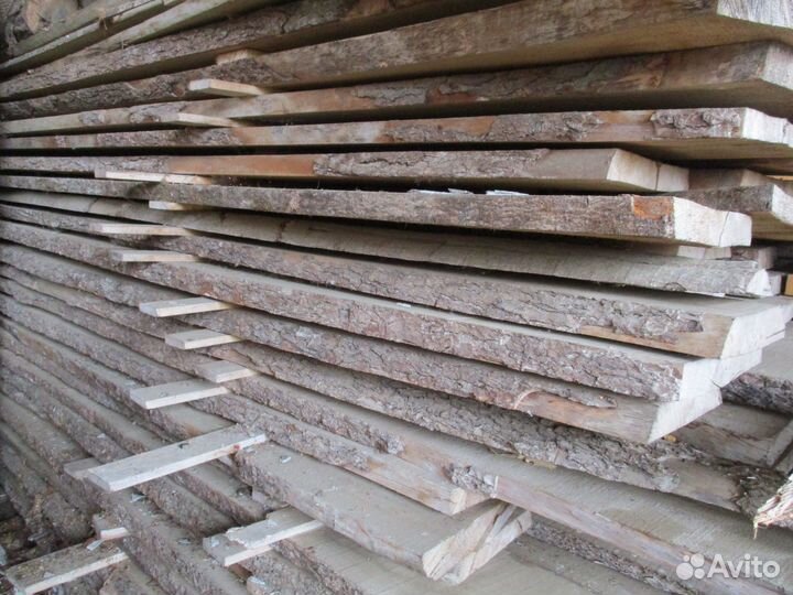 Чёрная(глухая) ольха сухая необрезная доска 40 мм