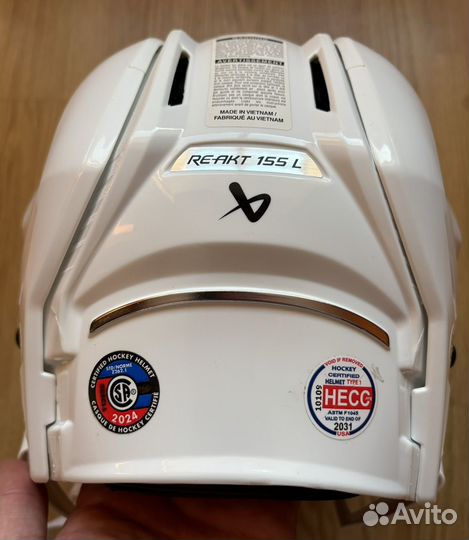 Шлем хоккейный bauer re akt 155 размер L