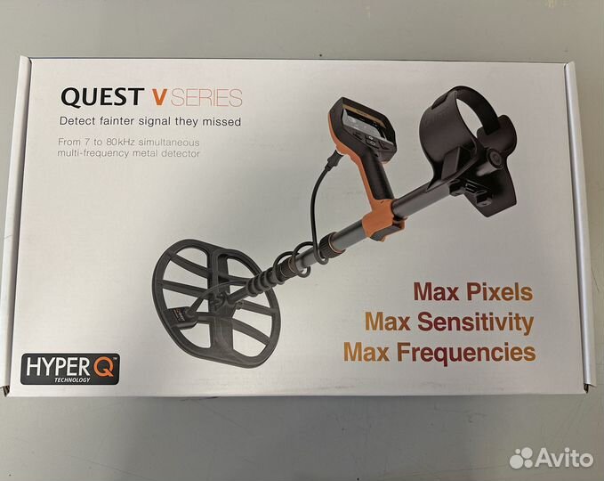 Металлодетектор Quest V80 HyperQ
