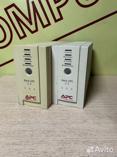 Ибп APC Back-UPS CS 500 без аккумулятора