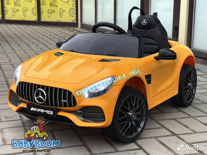 Детский электромобиль mercedes gt
