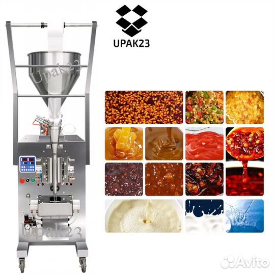 Автомат JCF для густых веществ упаковка в пакет