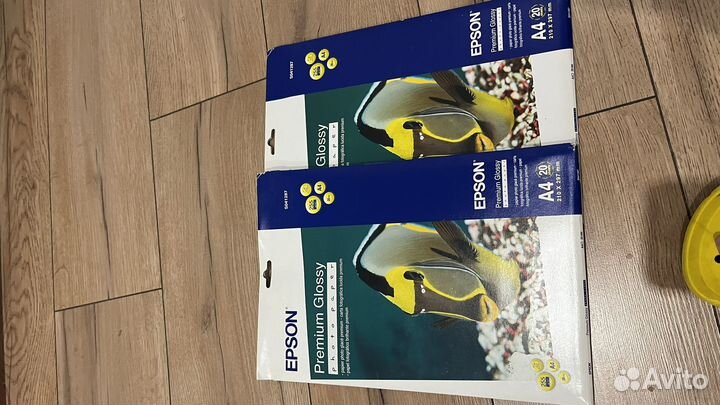 Фотобумага epson A4 глянец