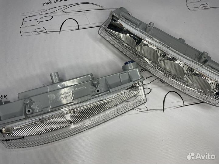 Дневные ходовые огни Mercedes W212 W204 новые
