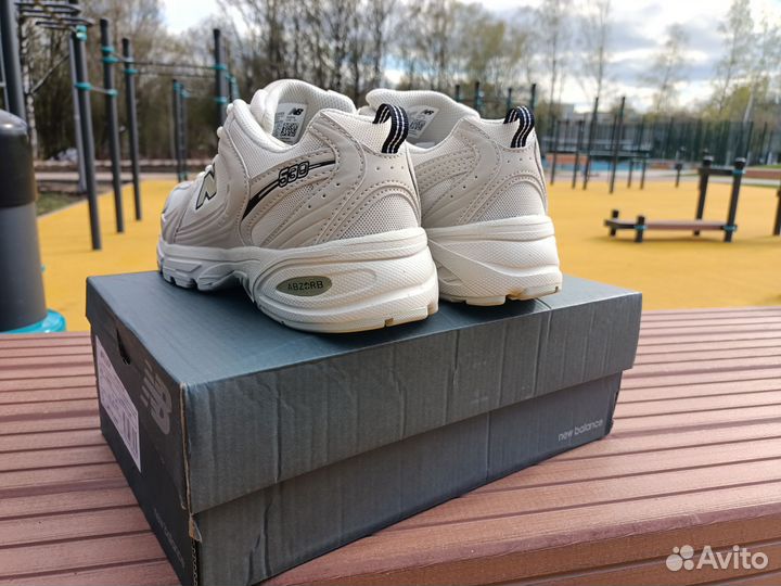 Кросовки бежевые new balance 530