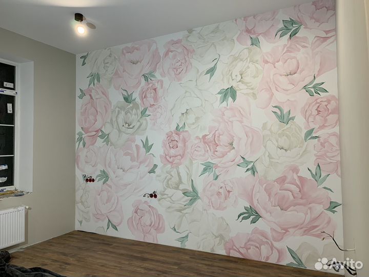 Роспись стен. Роспись мебели. Граффити оформление