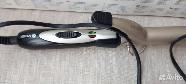 Щипцы (плойка) Vitek, утюжок для волос remington