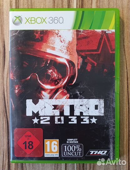 Xbox 360 Metro 2033. Лицензия (Русская озвучка)