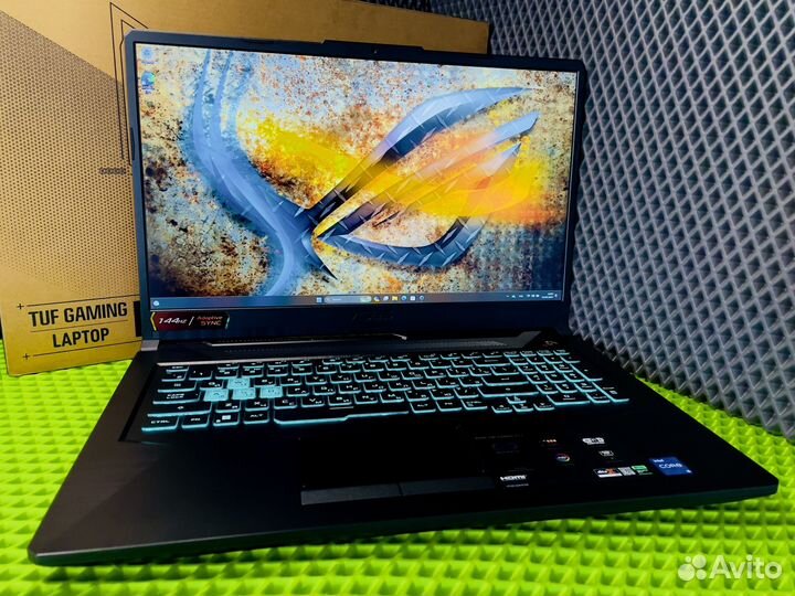 Новый Asus tuf gaming i5-11Th/RTX2050/16Gb