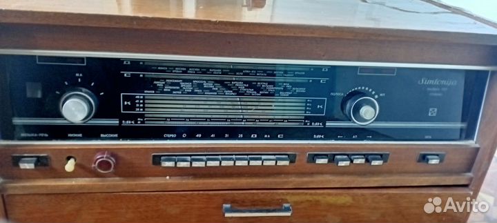 Радиола СССР ламповая