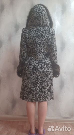 Пальто женское зимнее 44-46р