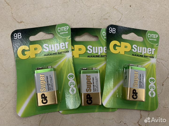 Батарейка Super(крона) 1604 А 9В