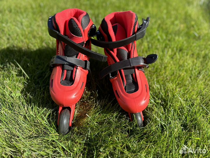 Роликовые коньки раздвижные р 30-33