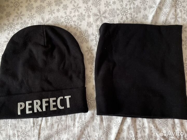 Шапка и снуд для девочки