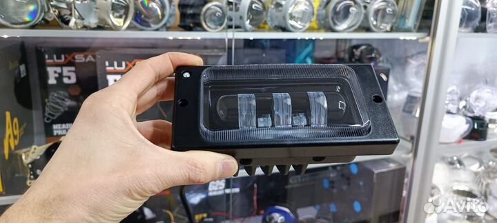 Led птф ваз 2110-2115 туманки 50 ватт 5 линз