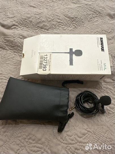 Микрофон петличка Shure Motiv MVL-3.5mm