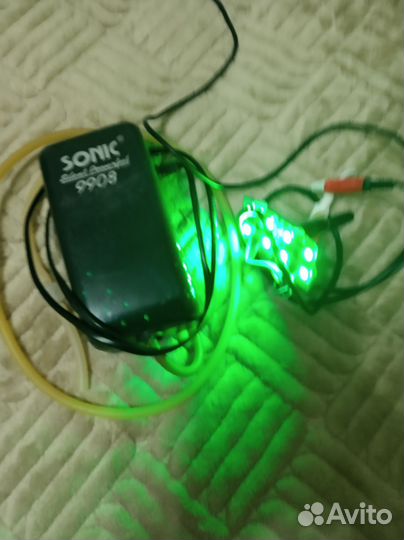 Компрессор для аквариума с подсветкой 8л в мин