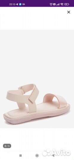 Сандалии для девочки новые