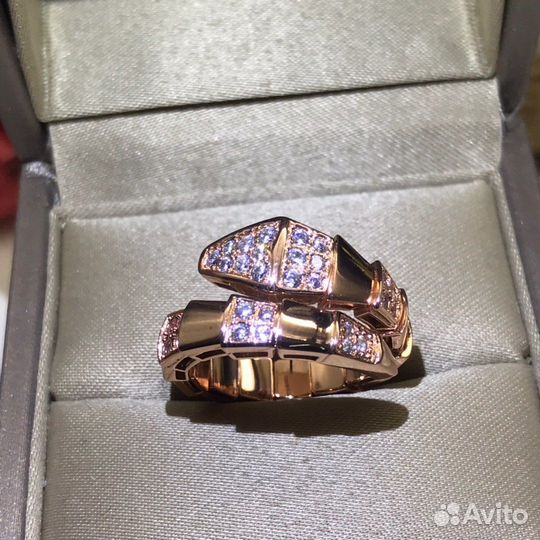 Кольцо bvlgari serpenti