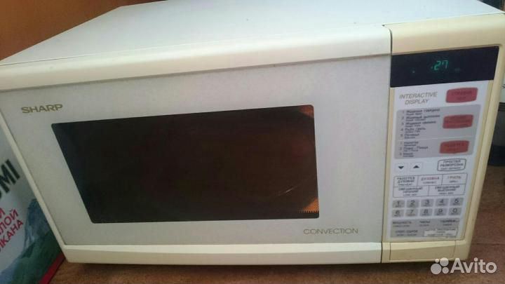 Микроволновая печь сенсорная sharp R-7A58