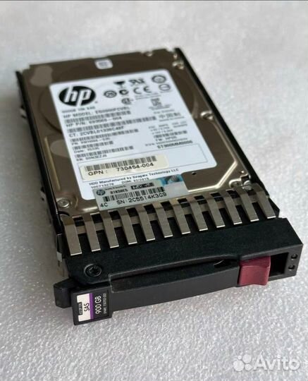 Жесткий диск HP 730703-001 900Gb 6G SAS