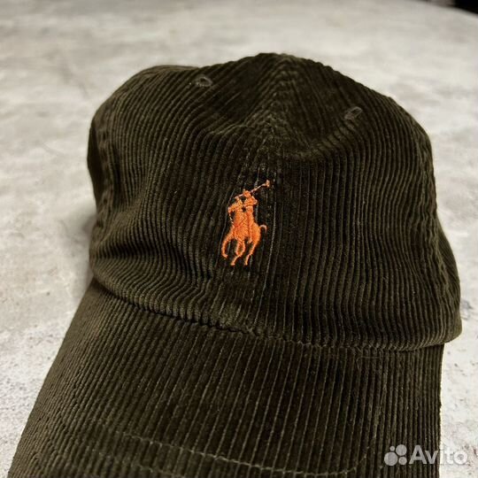 Вельветовая кепка Polo Ralph Lauren Оригинал