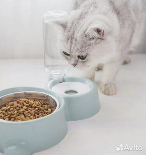 Миска для животных с автоподачей воды