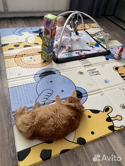 Детский игровой коврик складной